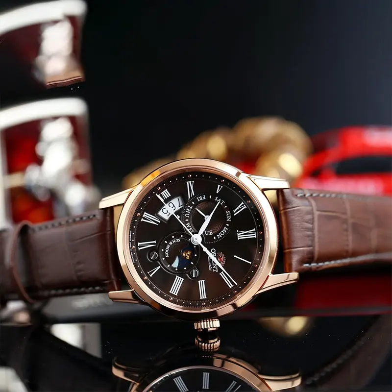 Orient Sun & Moon Version 3 Automatic Men's Watch- RA-AK0009T